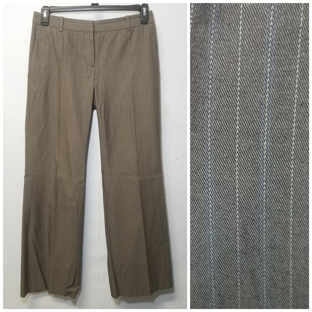 ANN TAYLOR LOFT Marisa Brown Pants 6